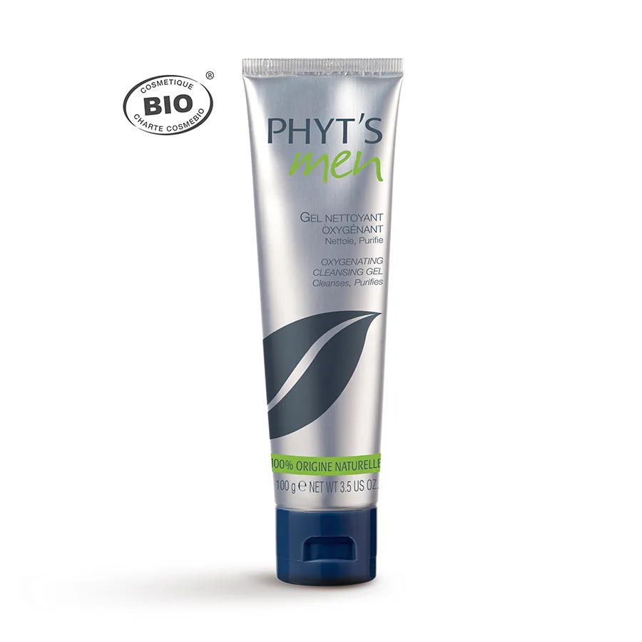 Phyt's  Men Gel Nettoyant Oxygénant - Tube 100g