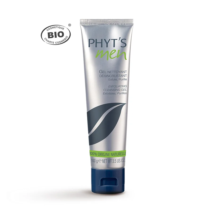 Phyt's Men Gel Nettoyant Désincrustant - Tube 100g